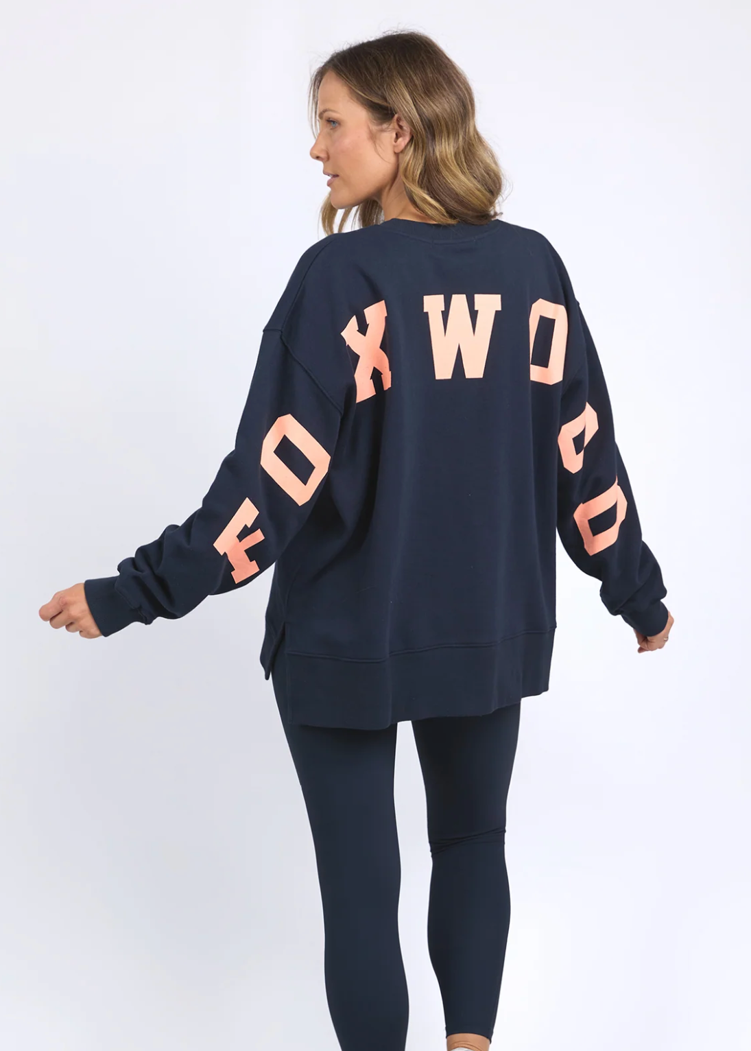 Interval Crew - Navy/Neon Peach | Abbey Road Kaikoura