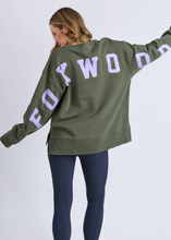 Load image into Gallery viewer, Interval Crew Khaki/Lilac | Abbey Road Kaikoura 