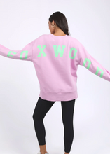 Load image into Gallery viewer, Interval Crew Pink/Green | Abbey Road Kaikoura 