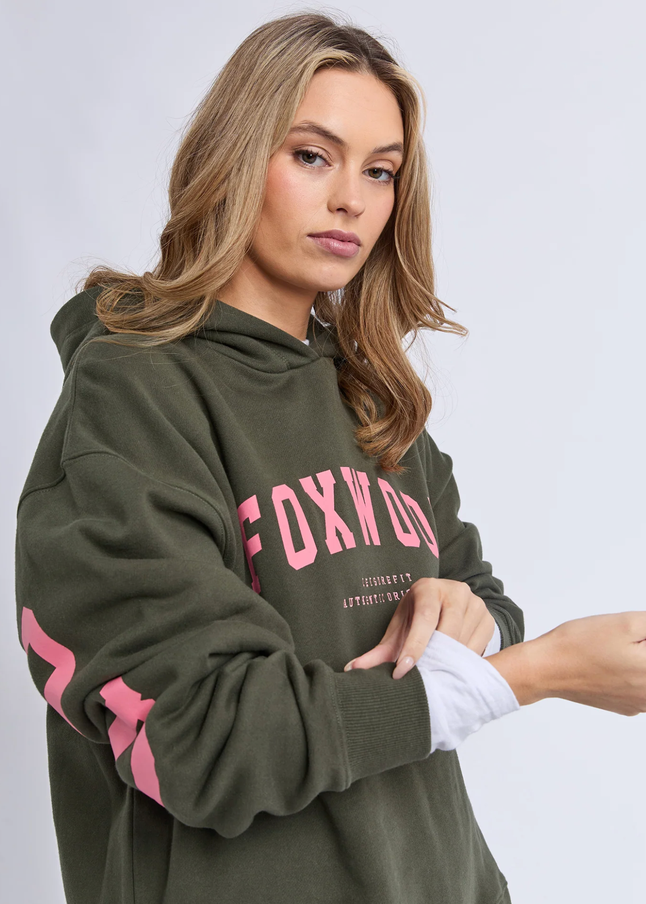 Interval Hoodie - Dark Khaki | Abbey Road Kaikoura