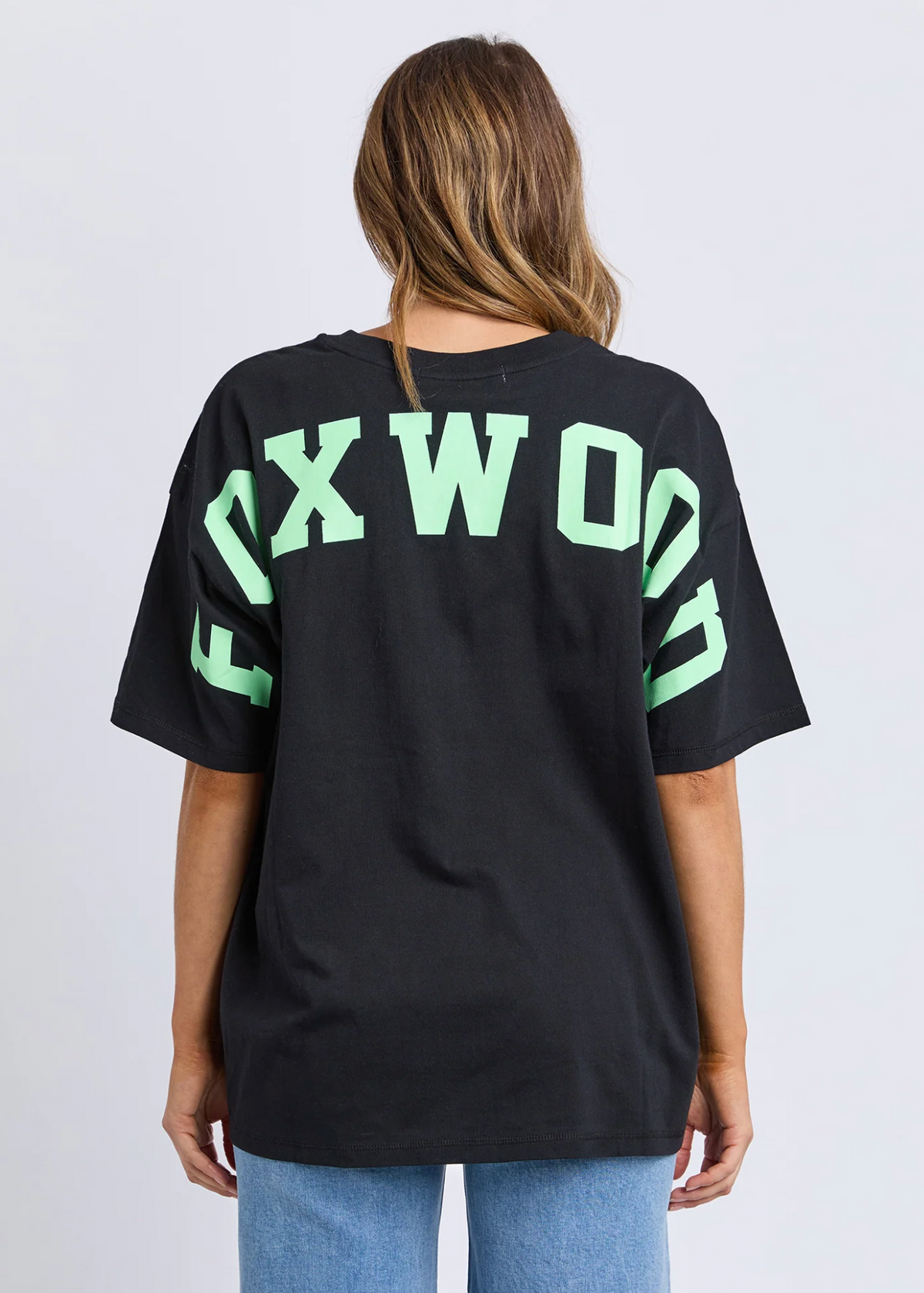 Interval Tee - Black/Bright Green | Abbey Road Kaikoura