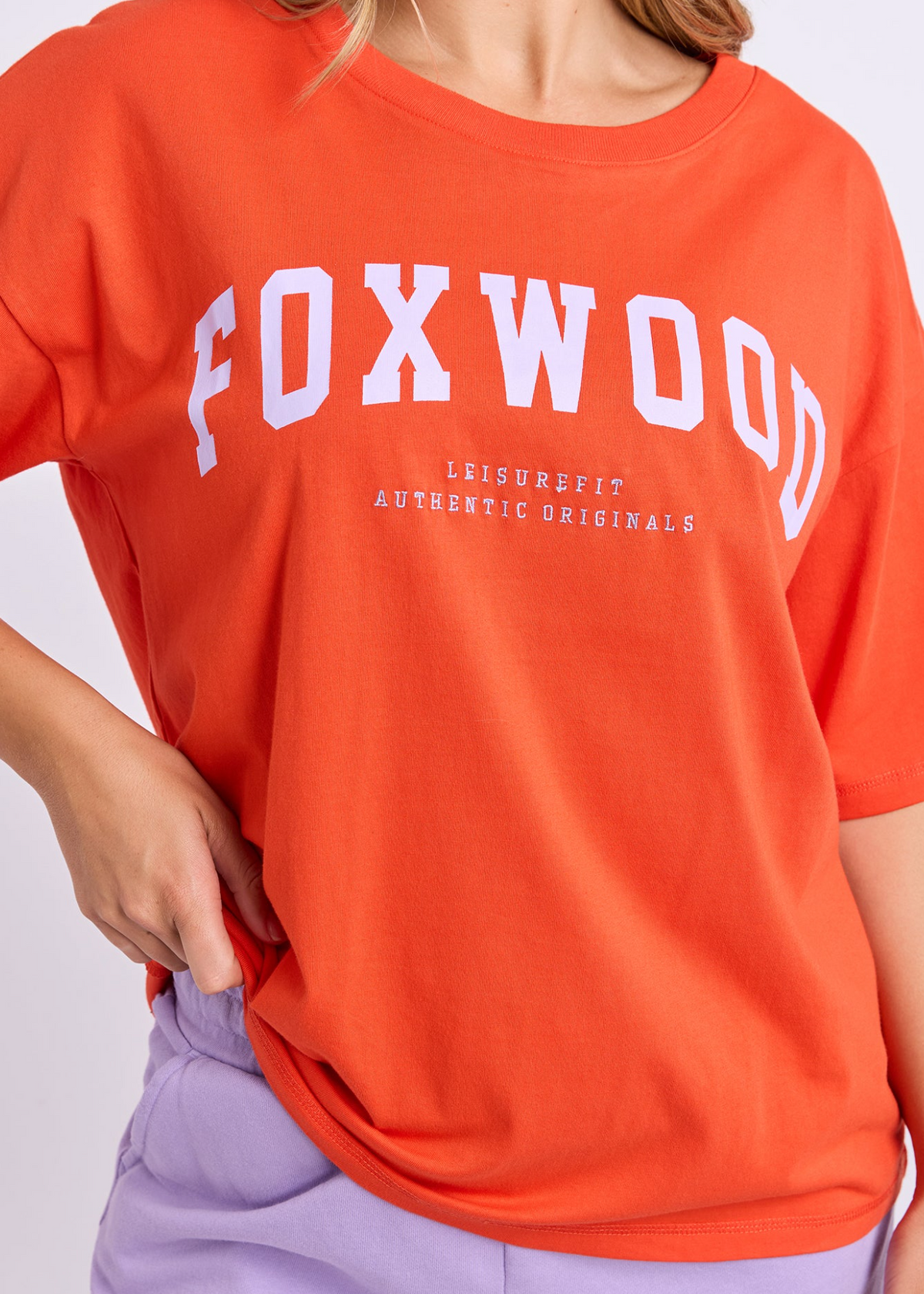 Interval Tee - Grenadine/Lilac  | Abbey Road Kaikoura