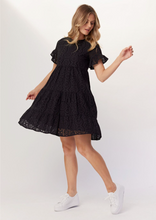 Load image into Gallery viewer, Lemon Tree Julissa Lace Dress Black | Abbey Road Kaikoura