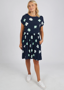 Elm Juno Floral Dress Navy|Abbey Road
