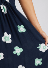 Load image into Gallery viewer, Elm Juno Floral Dress Navy|Abbey Road