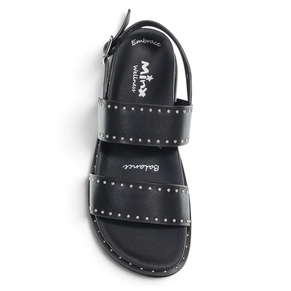 Juno - Black Silver Studs | Abbey Road Kaikoura