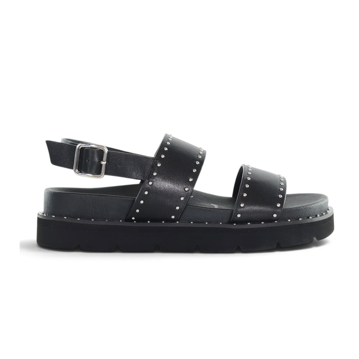 Juno - Black Silver Studs | Abbey Road Kaikoura