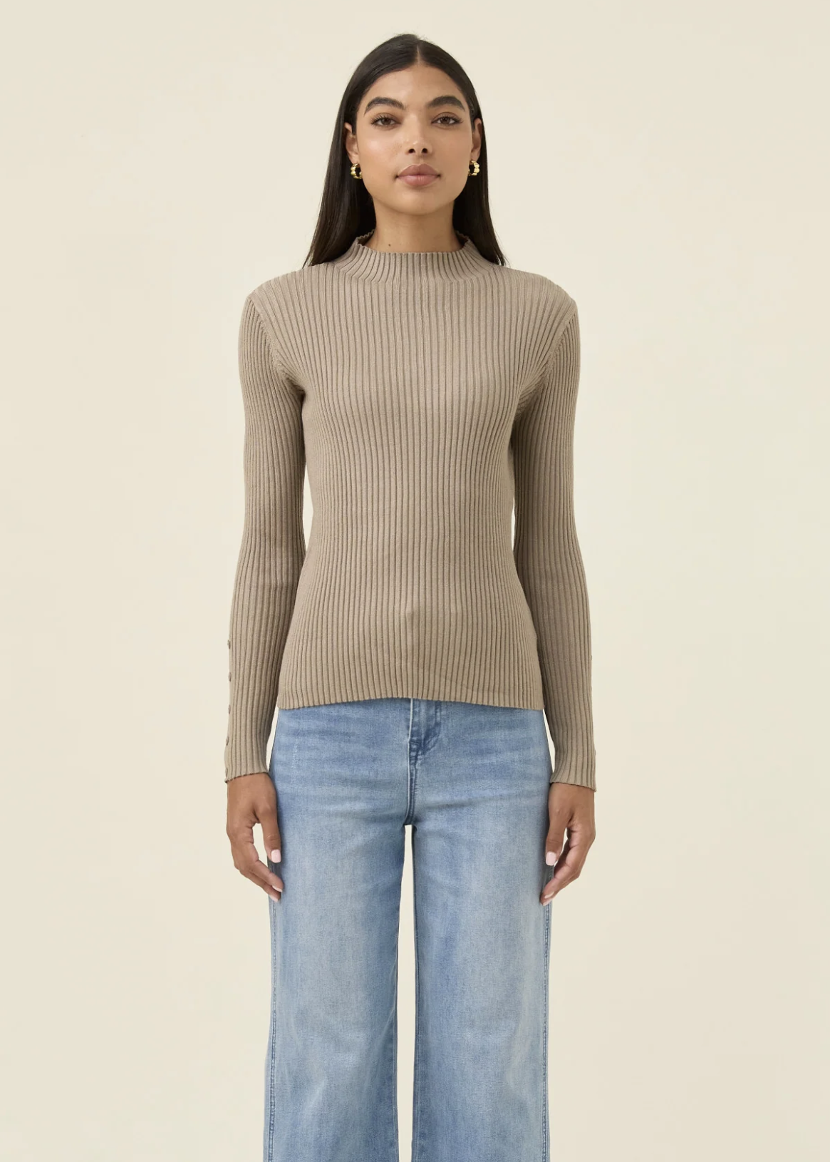 Juno Knit - Stone | Abbey Road Kaikoura