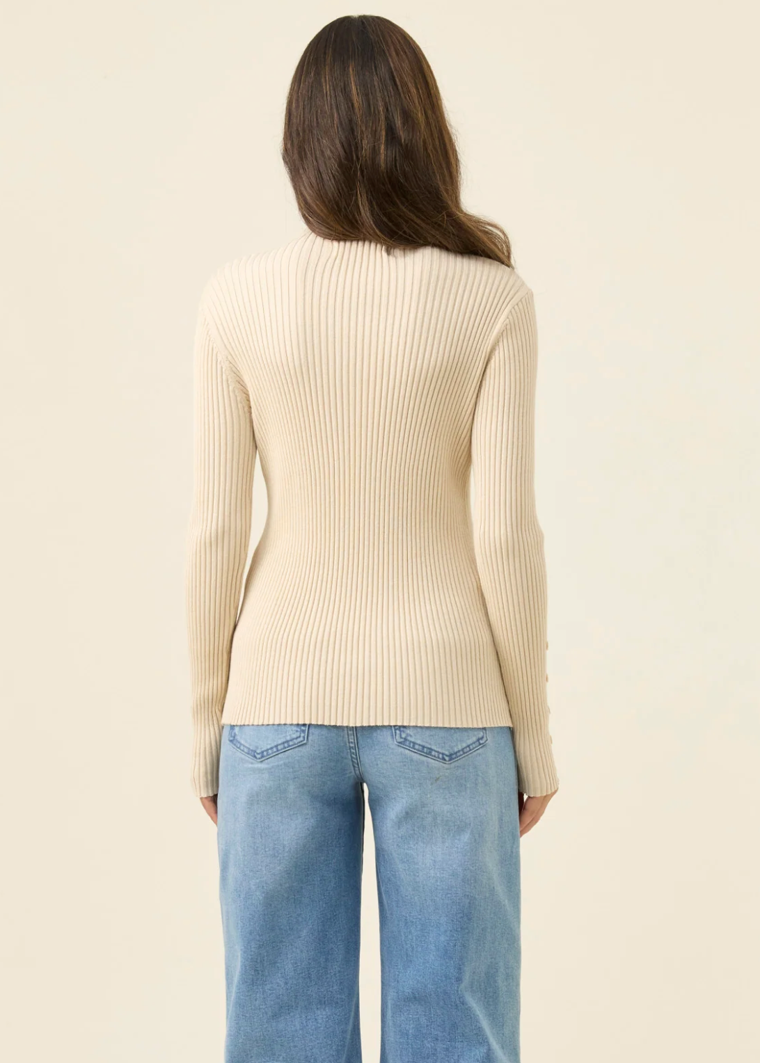 Juno Knit Top  - Canvas | Abbey Road Kaikoura