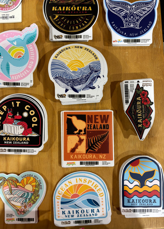 Kaikoura Stickers | Abbey Road Kaikoura