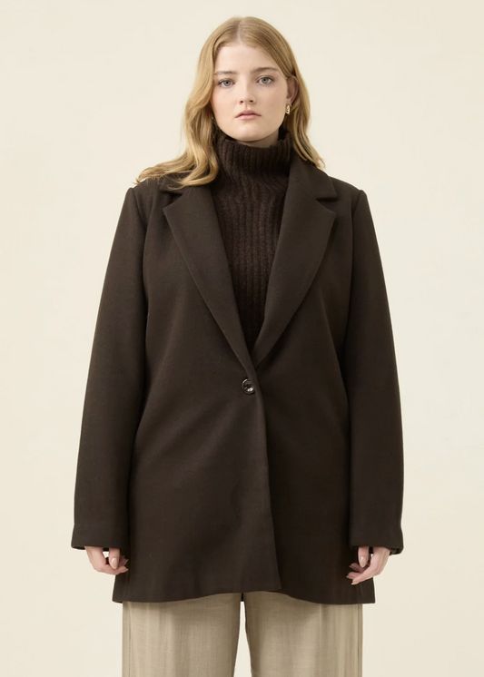 Kali Coat  - Chocolate | Abbey Road Kaikoura