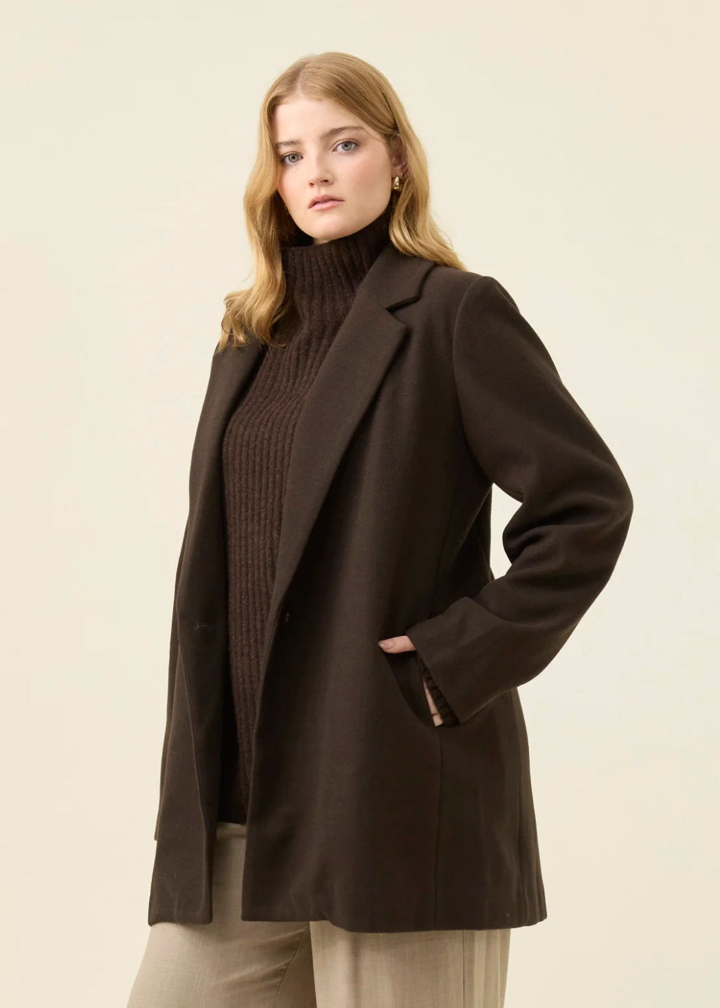 Kali Coat  - Chocolate | Abbey Road Kaikoura