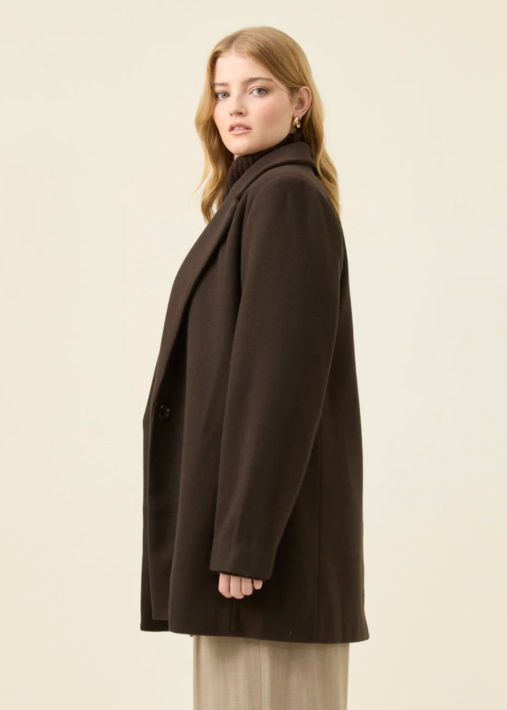Kali Coat  - Chocolate | Abbey Road Kaikoura