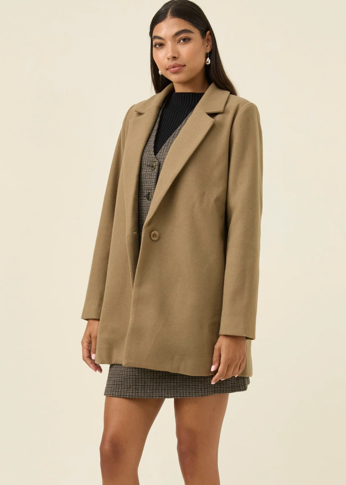 Kali Coat  - Stone | Abbey Road Kaikoura