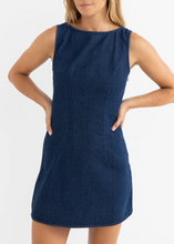 Load image into Gallery viewer, Kendrick Denim Mini Dress | Abbey Road Kaikoura