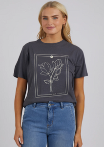 Elm Laurel Tee Charcoal|Abbey Road