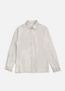 RHYTHM Classic Linen LS Shirt Sand | Abbey Road Kaikoura
