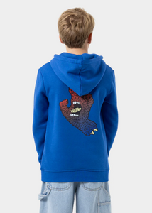 Letter Hand Fade Hoodie, Boys / Cobalt_2 | Abbey Road Kaikoura