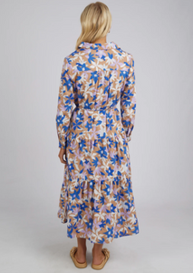Elm Marguerite Shirt Dress Floral|Abbey Road