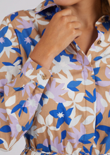 Load image into Gallery viewer, Elm Marguerite Shirt Dress Floral|Abbey Road