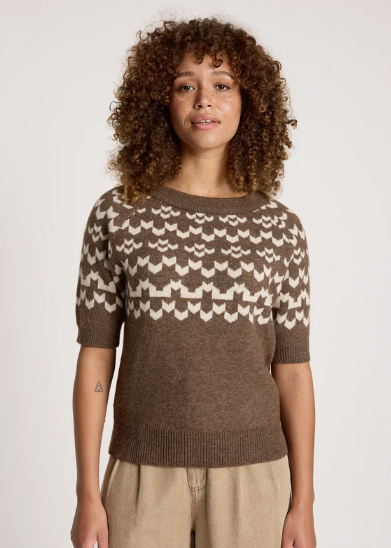 Maasai Knit Top - Coco\Dune | Abbey Road Kaikoura 