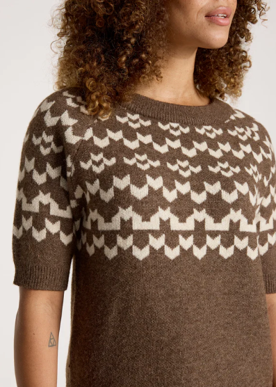 Maasai Knit Top - Coco\Dune | Abbey Road Kaikoura 