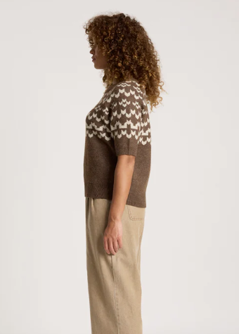 Maasai Knit Top - Coco\Dune | Abbey Road Kaikoura 