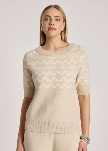 Maasai Knit Top - Dune\Bisque | Abbey Road Kaikoura 
