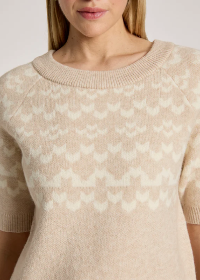 Maasai Knit Top - Dune\Bisque | Abbey Road Kaikoura 