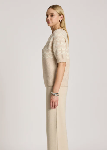 Maasai Knit Top - Dune\Bisque | Abbey Road Kaikoura 