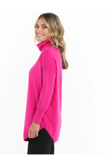 Load image into Gallery viewer, Betty Basics Maison Roll Neck Knit /Berry|Abbey Road