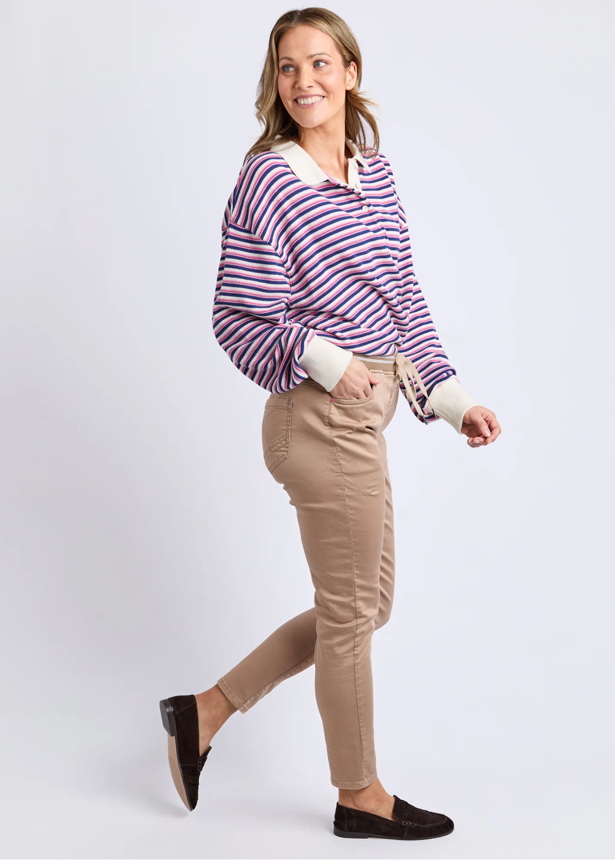 Margo Jogger - Taupe | Abbey Road Kaikoura