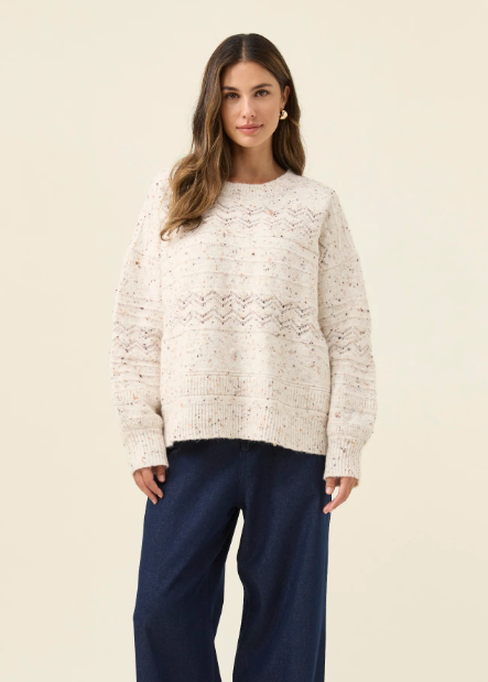 Mckenna Jumper - Ivory | Abbey Road Kaikoura 