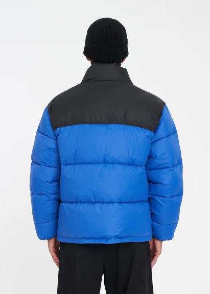 Men's Rider Puffer Jacket Cobalt/Black | Abbey Road Kaikoura