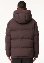Load image into Gallery viewer, Huffer Mens Block Down Jacket/Cocoa|Abbey Road