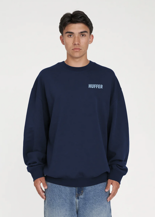 Mens Weekend Crew / Grind Navy | Abbey Road Kaikoura