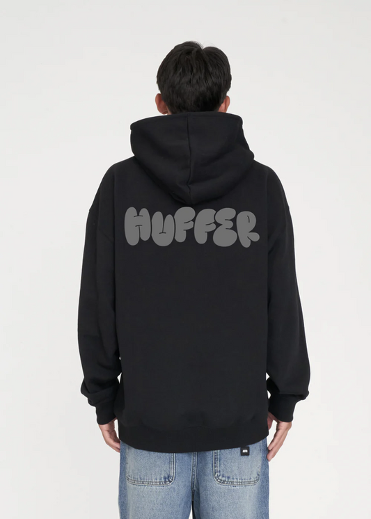 Mens Weekend Hood/Puffy Black/Grey | Abbey Road Kaikoura