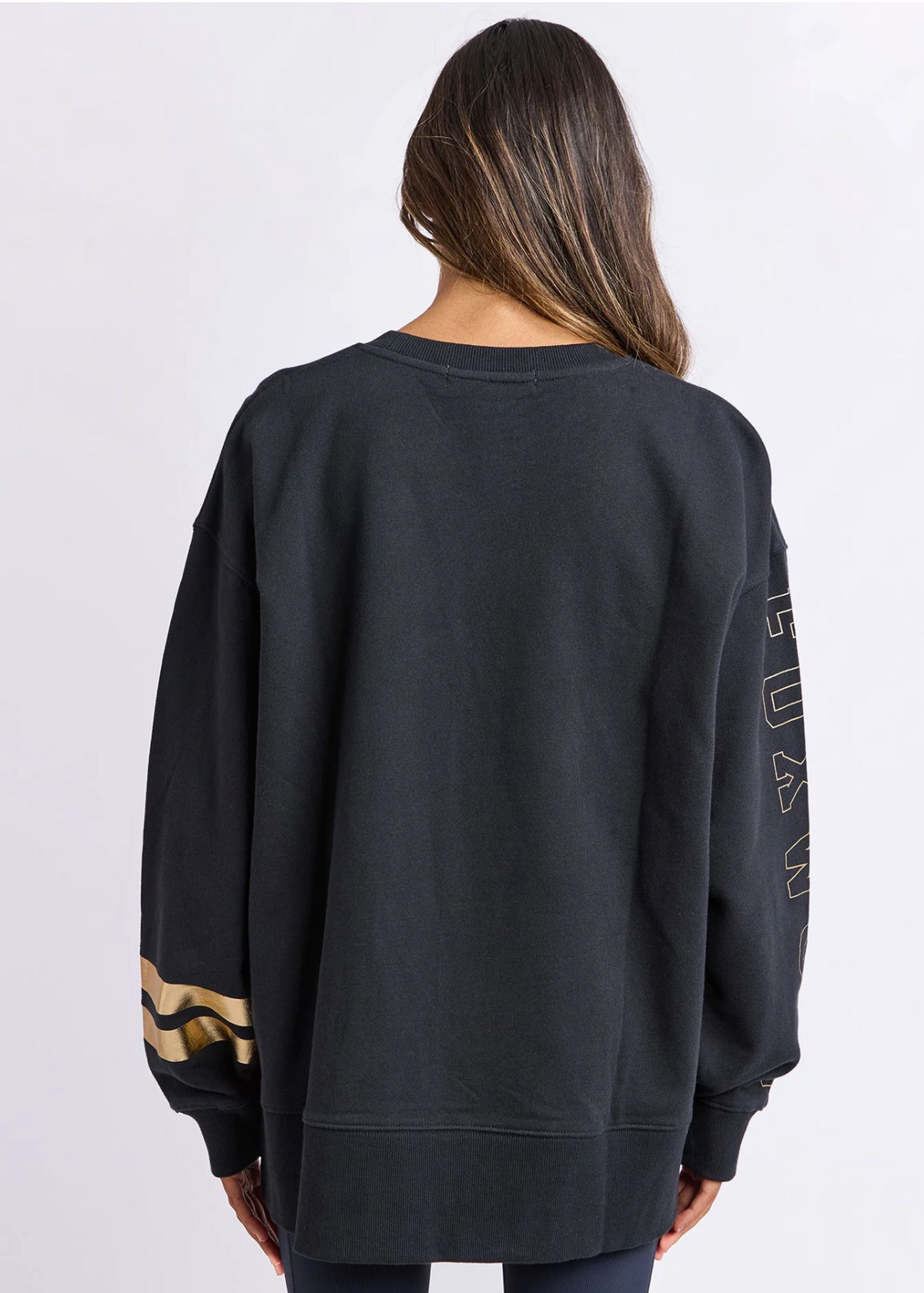 Metallic Origin Crew - Black/Gold | Abbey Road Kaikoura