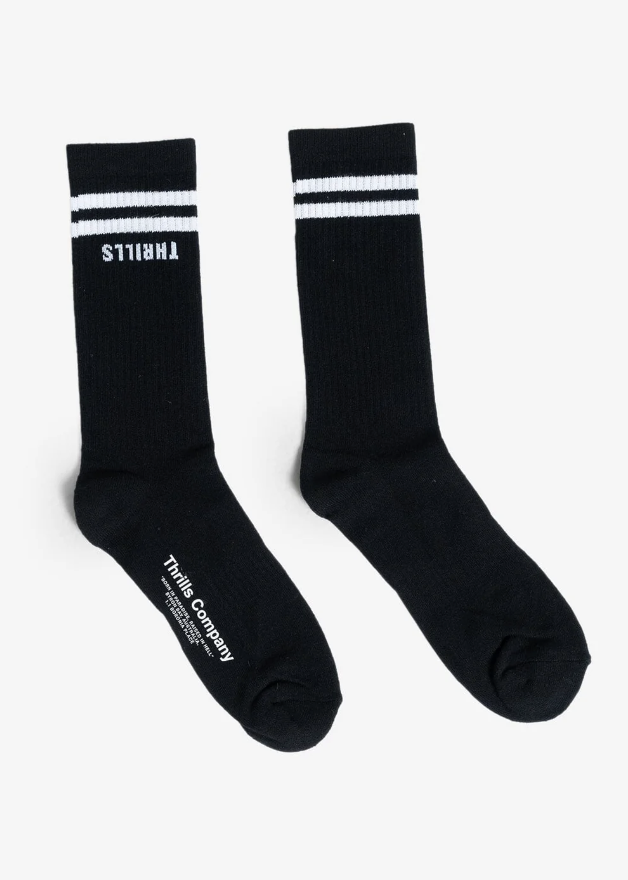 Minimal Thrills Socks / 3 Pack - Black | Abbey Road Kaikoura