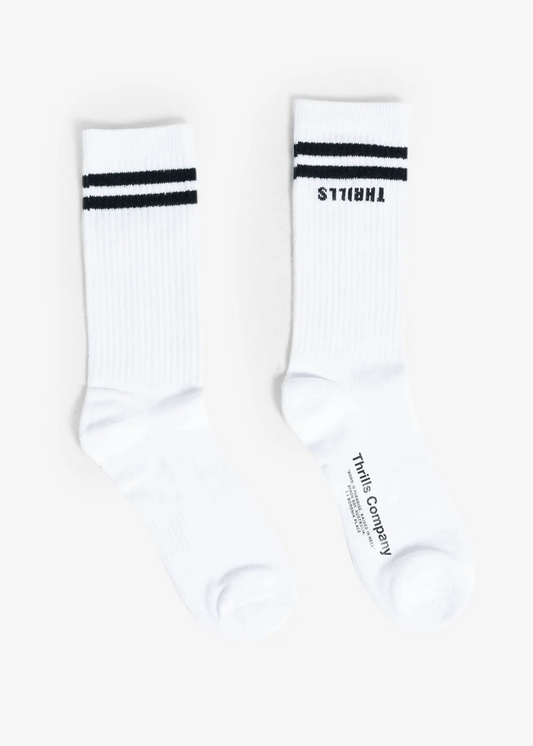 Minimal Thrills Socks / 3 Pack - White | Abbey Road Kaikoura