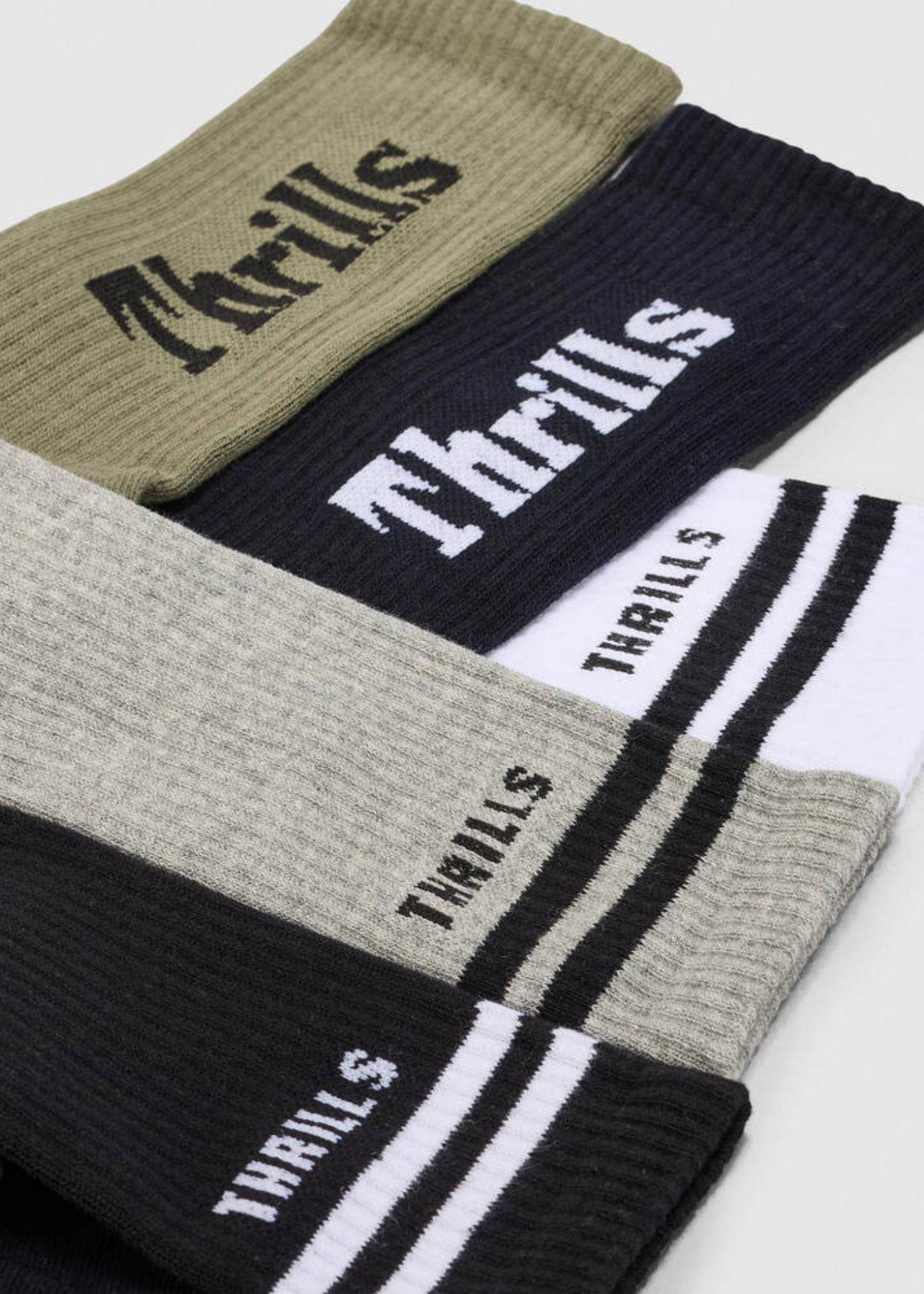 Minimal Thrills Socks / 5 Pack | Abbey Road Kaikoura