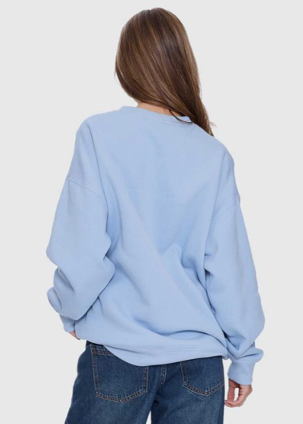 Minimals Thrills Slouch Crew - Placid Blue | Abbey Road Kaikoura