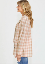 Load image into Gallery viewer, Sass Pippa Blazer/Mocha Check|Abbey Road