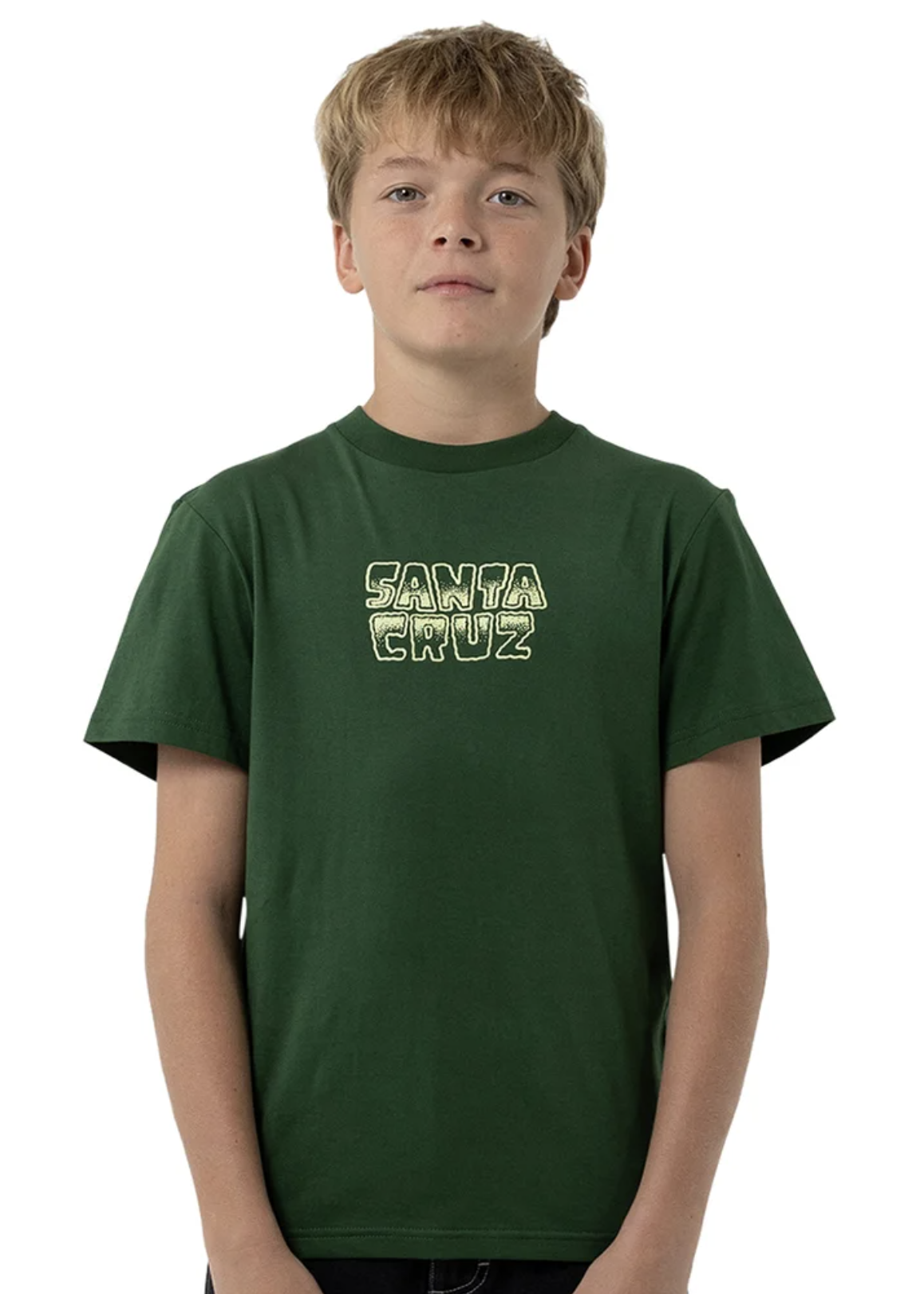 Multi Cruz Stack Centre Tee - Dark Green | Abbey Road Kaikoura