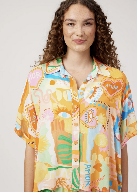 Mykonos Shirt Mati   | Abbey Road Kaikoura