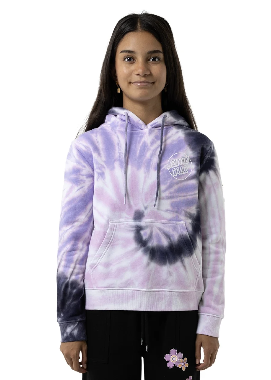 Optus Dot Hoodie Pink Tie Dye | Abbey Road Kaikoura