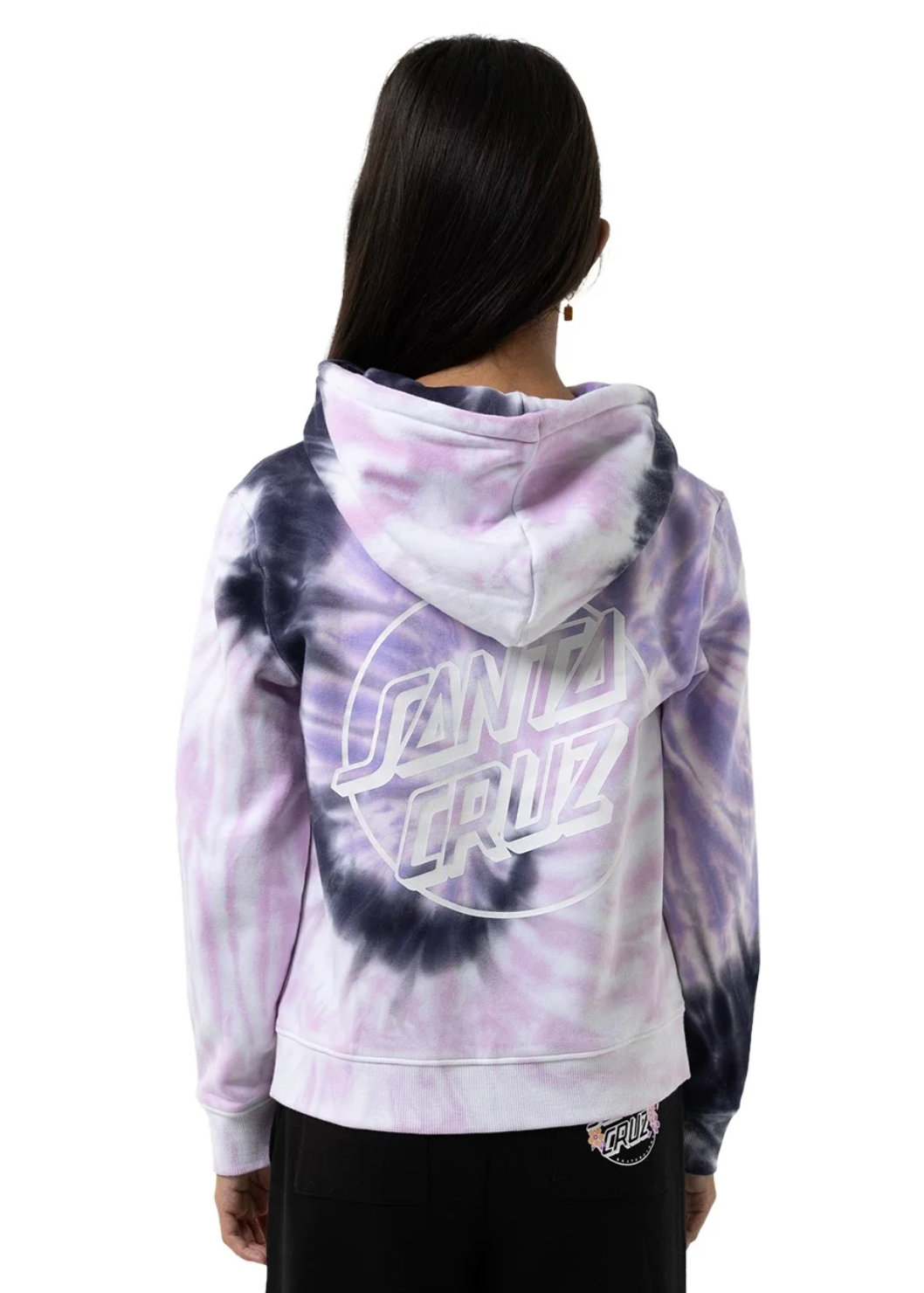 Optus Dot Hoodie Pink Tie Dye | Abbey Road Kaikoura
