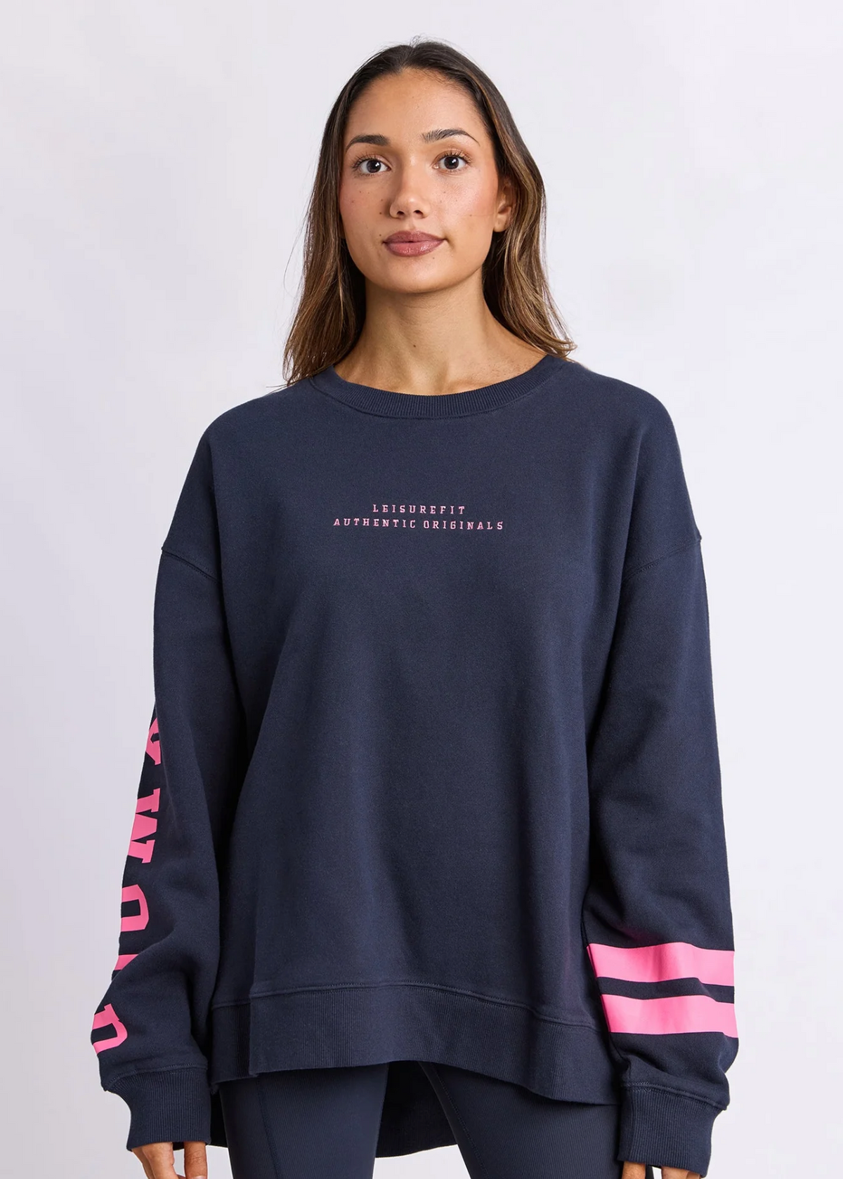 Origin Crew - Navy/Bright Pink | Abbey Road Kaikoura