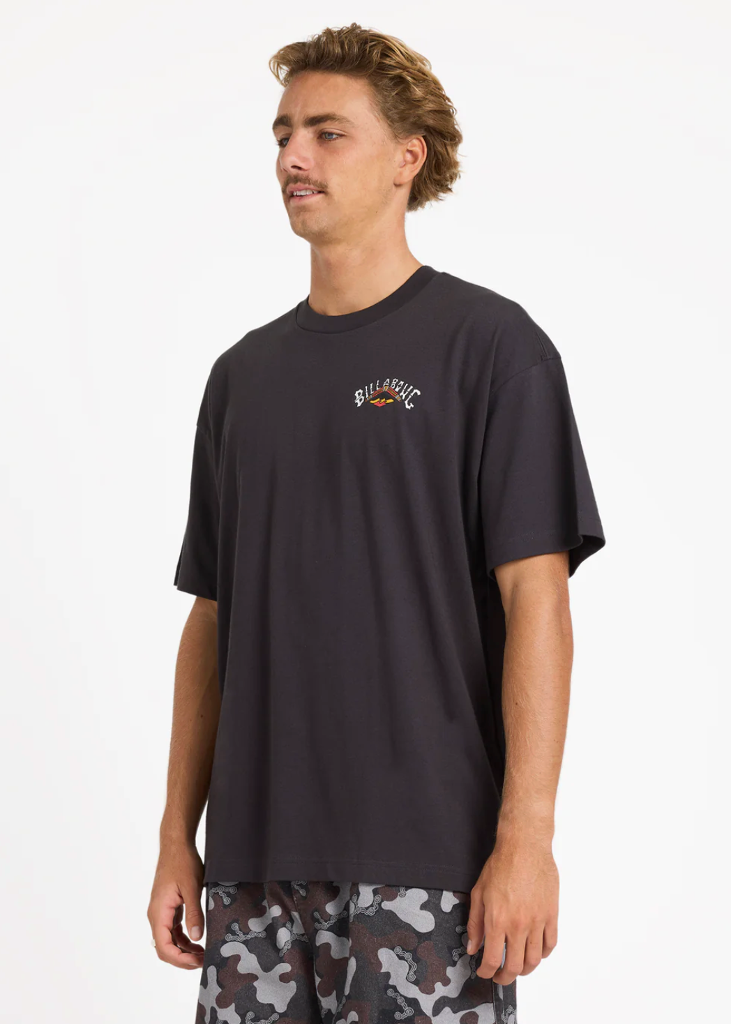 Otis Arch Tee Black | Abbey Road Kaikoura