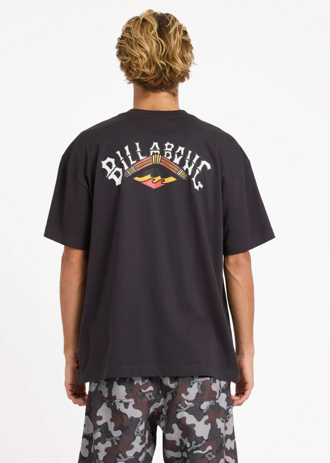 Otis Arch Tee Black | Abbey Road Kaikoura